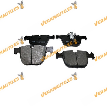 Brake Pads | BMW 5 Series GT (F07) | 7 Series (F01) | Rear Axle | Prepared Wear Indicator | OEM 34216790966