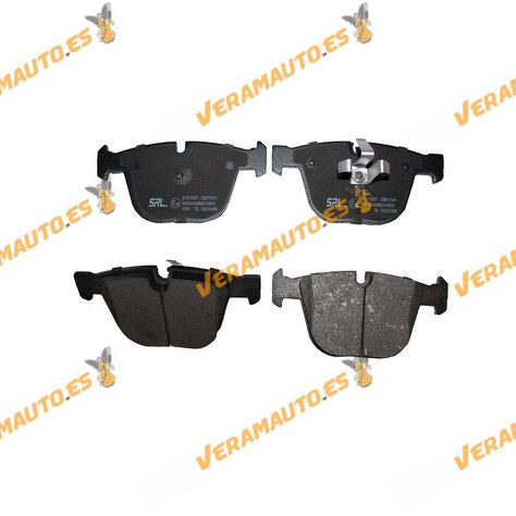 Pastillas de Freno | BMW Serie 5 GT (F07) |Serie 7 (F01) | Eje Trasero | Preparado Indicador de Desgaste | OEM 34216790966