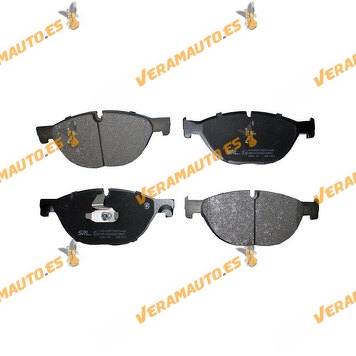 Brake Pads | BMW 5 Series (F10) 6 Series (F06) 7 Series (F04) | Front Axle | Brake Wear Indicator Kit | OEM 2449268