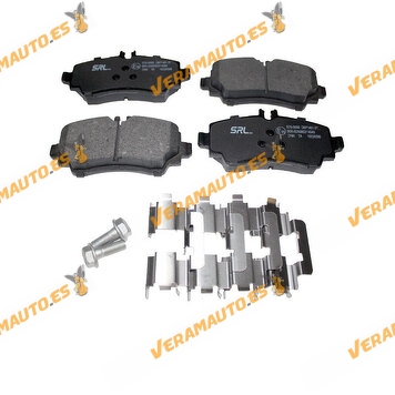 Pastillas de Freno Mercedes Clase A (W168) | Vaneo (W414) | Eje Delantero | Preparado Indicador Desgaste | OEM 1684200020