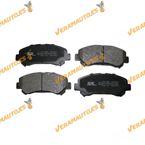 Pastillas de Freno | Nissan Juke Qashqai Rogue X-Trail | Eje Delantero | No Preparado Indicador Desgaste | OEM 41060JD00A