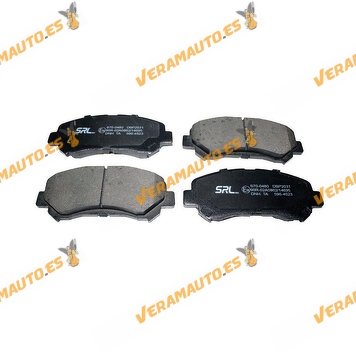 Brake Pads Nissan Juke Qashqai Rogue X-Trail | Front Axle | Not Prepared Wear Indicator | OEM 55810-57L50