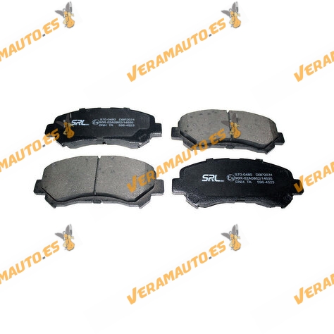 Pastillas de Freno | Nissan Juke Qashqai Rogue X-Trail | Eje Delantero | No Preparado Indicador Desgaste | OEM 41060JD00A
