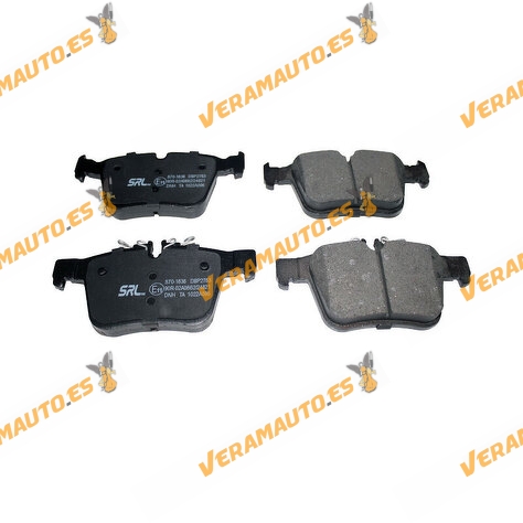 Pastillas Freno SRLine Mercedes Clase C W205 | Eje Trasero | Sistema de Frenos Continental | OE A0004208200