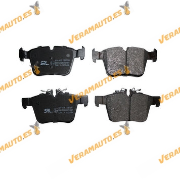 Brake Pads SRLine Mercedes C-Class W205 | Rear Axle | Continental Brake System | OE A0004208200