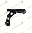Suspension Arm Audi | SEAT | SKODA | Volkswagen | Left Bracket and Silentblock | Steel | OE 2Q0407151D | 2Q0407151B