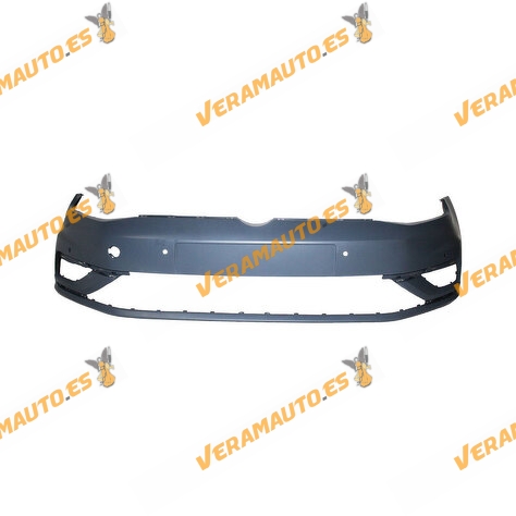 Paragolpes Delantero | Volkswagen Golf VII (5G) de 2017 a 2020 | Imprimado Con Hueco de Sensor Aparcamiento | OEM 5G0807217FNGRU