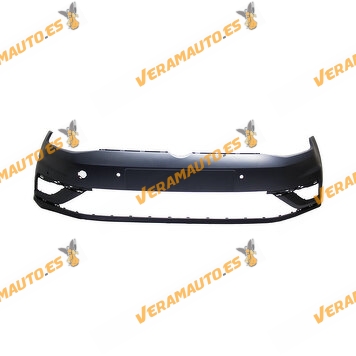 Paragolpes Delantero | Volkswagen Golf VII (5G) de 2017 a 2020 | Imprimado Con Hueco de Sensor Aparcamiento | OEM 5G0807217FNGRU