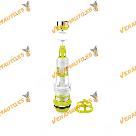 Pack Descargador Interrumpible + Grifo Flotador Dual Modelo Universal | FLUTEC