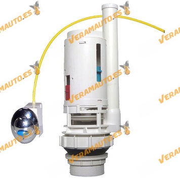 Descargador Para Cisterna | Doble Pulsador Orientable y Eco | Universal