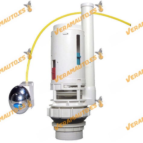 Descargador Para Cisterna | Doble Pulsador Orientable y Eco | Universal