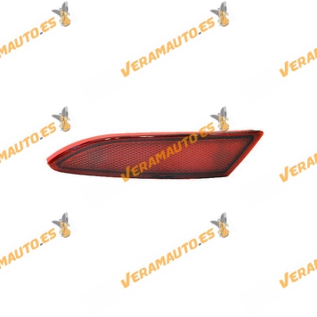 Bumper Reflector Ford Focus III (C346) from 12-2010 to 11-2014 | Left Rear | Catadioptric | OE 1706807