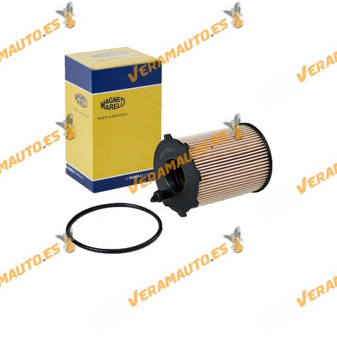 Filtro Aceite Magneti Marelli 153071760514 Alfa Romeo Mito | Fiat 500 | Panda | Punto | Lancia | Motor 0.9 | OE 55224598