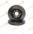 Kit 2 Brake Discs ABAKUS 231-03-022 | Front Axle | FIAT Grande Punto | Punto EVO | Opel ADAM | Corsa | OE 93169288