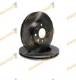 Kit 2 Brake Discs ABAKUS 231-03-022 | Front Axle | FIAT Grande Punto | Punto EVO | Opel ADAM | Corsa | OE 93169288