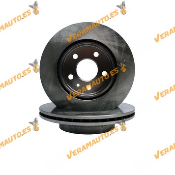 Kit 2 Brake Discs ABAKUS 231-03-037 | Mercedes Vito (W638) from 1996 to 2003 | OE A6384210112 | 6384210112