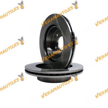 Kit 2 Brake Discs ABAKUS 231-03-037 | Mercedes Vito (W638) from 1996 to 2003 | OE A6384210112 | 6384210112