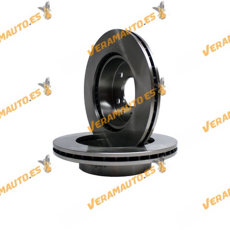 Kit 2 Brake Discs ABAKUS 231-03-037 | Mercedes Vito (W638) from 1996 to 2003 | OE A6384210112 | 6384210112