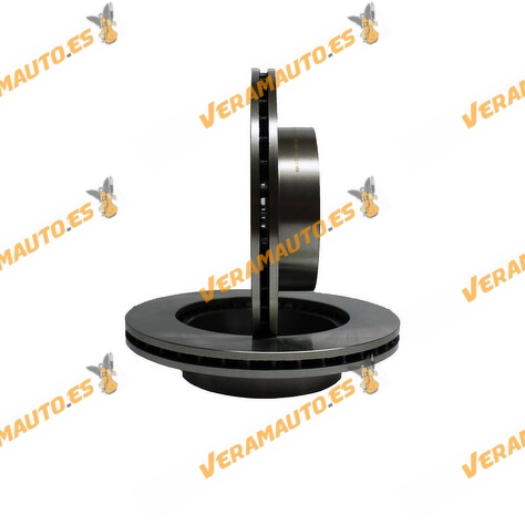 Kit 2 Brake Discs ABAKUS 231-03-037 | Mercedes Vito (W638) from 1996 to 2003 | OE A6384210112 | 6384210112
