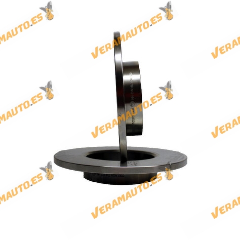 Kit 2 Discos de Freno ABAKUS 231-03-020 | Eje Trasero | ALFA ROMEO | FIAT | ABARTH | LANCIA | FORD | OE BS511125AA