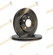 Kit 2 Discos de Freno ABAKUS 231-03-001 | Eje Delantero | Grupo VAG AUDI  | SEAT | SKODA | Volkswagen | OE 1JO615301D