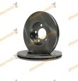 Kit 2 Brake Discs ABAKUS 231-03-001 | Front Axle | VAG AUDI Group | SEAT | SKODA | Volkswagen | OE 1JO615301D