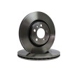 Kit 2 Brake Discs ABAKUS 231-03-002 | Front Axle | Volkswagen Group | OE 1J0615301P | 1J0615301E | 1J0615301M