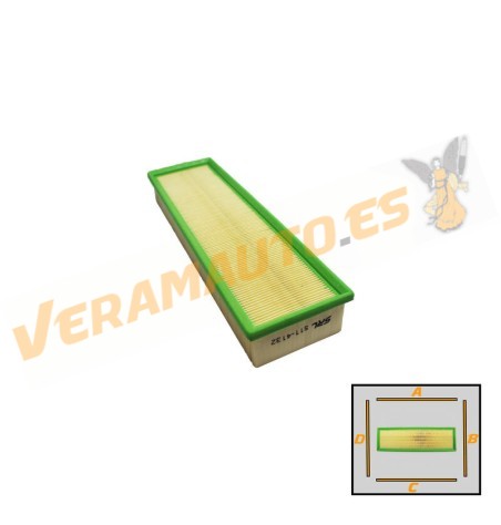 Filtro de Aire Renault 9 | 11 | 20 | Expres | Super 5 | Opel Ascona | Kadett | Volvo 340 | 360 | Jeep | OE Similar 7700699068