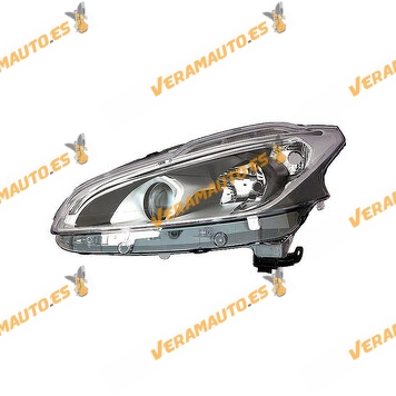 Peugeot 208 headlamp from 2015 to 2019 | Left | H7+H7+LED+PY21W | LED Daytime Running Lights | OE 1685352680 | 9810805780