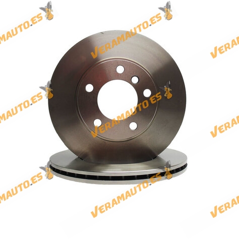 Kit 2 Brake Discs ABAKUS 231-03-036 | BMW 3 Series (E36|E46) | Z3 (E63) Z4 (E85) | OE 34111160674 | 34111162282