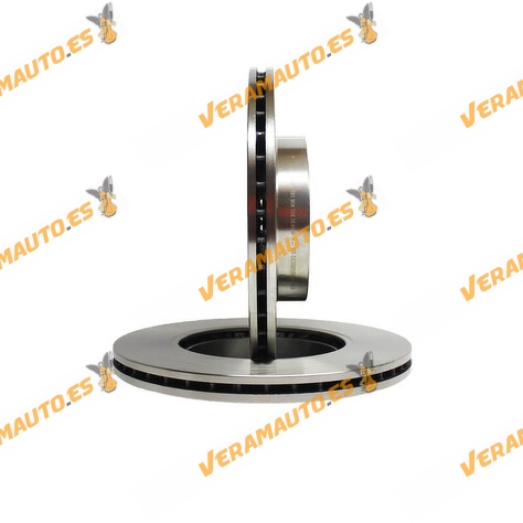 Kit 2 Brake Discs ABAKUS 231-03-036 | BMW 3 Series (E36|E46) | Z3 (E63) Z4 (E85) | OE 34111160674 | 34111162282