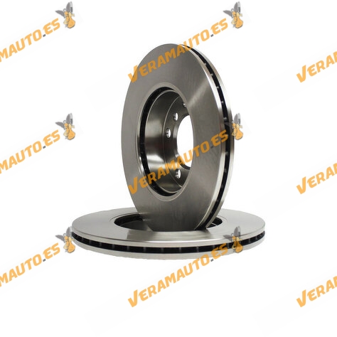Kit 2 Brake Discs ABAKUS 231-03-036 | BMW 3 Series (E36|E46) | Z3 (E63) Z4 (E85) | OE 34111160674 | 34111162282