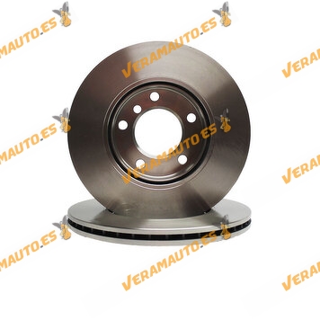 Kit 2 Discos de Freno ABAKUS 231-03-036 | BMW Serie 3 (E36|E46) | Z3 (E63) Z4 (E85) | OE 34111160674 | 34111162282