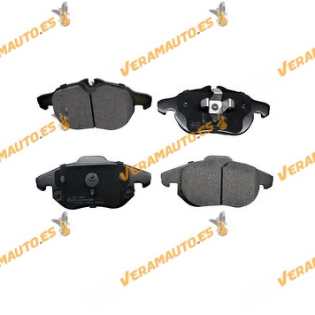 Brake Pads ABAKUS 231-01-023 | Front Axle | FIAT Croma | Opel Astra H | Signum | Vectra C | Saab 9-3 | 93166798