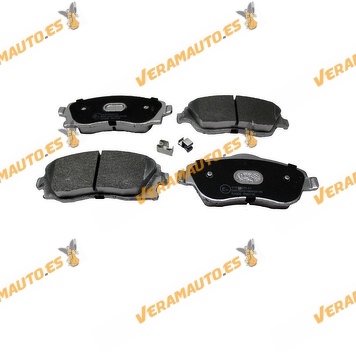 Brake Pads ABAKUS 231-01-015 | Front Axle | Opel Corsa | Combo | Tigra | Meriva A | OE 93172261 | 93176114