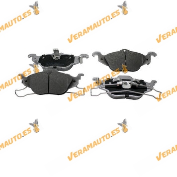 Brake Pads ABAKUS 231-01-007 | Front Axle | Opel Astra F | Astra G | ATE Brake System | OE 90544025