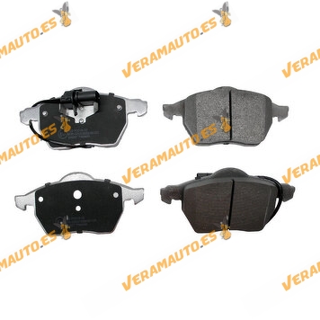 Brake Pads ABAKUS 231-01-002 | Front Axle | Audi A6 C5 (4B2) 1997 to 2005 | TT (8N3) 1998 to 2006 | OE 4B0698151N