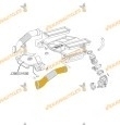 Tubo Flexible | Manguito Admisión de filtro de aire Mercedes Clase S (W220) de 1998 a 2005 | Lado Izquierdo | OE 1130941282