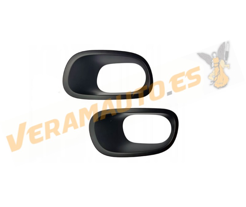 Bumper Fog Light Grille Set | Citroen C3 2016 to 2020 | Right and Left | 2-Piece Set | OEM 1618082380