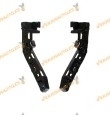 Bumper Bracket Set | Citroen C3 2016 to 2023 | Set of 2 Bumper Brackets | Front | Right and Left | Both Sides | OEM 1618037980