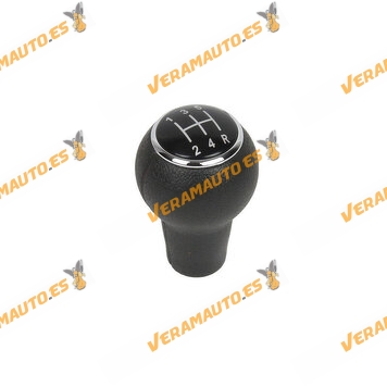 Pomo Palanca Cámbios Manual | Audi 100 80 90 | 5 Velocidades | Modelos con Marcha Atrás sin Gatillo | OEM 443711141