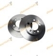 Kit 2 Discos de Freno SRLine | Eje Trasero | Grupo VAG Audi | SEAT | Volkswagen | Skoda | OE 1J0615601P | 1JO615601