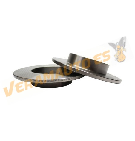 Discos de Freno Grupo VAG Audi | SEAT | Volkswagen | Skoda | Kit 2 Discos de Freno Eje Trasero | OE 1J0615601