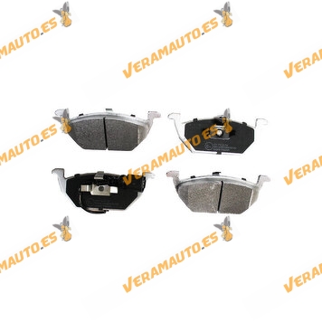 Brake Pads ABAKUS | VAG Group | Front Axle | Continental Brake System | With Wear Indicator | OEM 1J0698151G