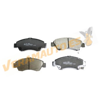Brake Pads ABAKUS | Honda Civic Jazz Logo | Front Axle | Sumitomo Brake System | OEM 45022SAAE51