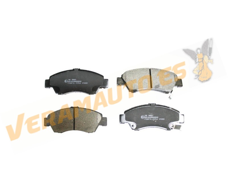 Pastillas de Freno ABAKUS | Honda Civic Jazz Jogo | Eje Delantero | Sistema de Frenos Sumitomo | OEM Similar a 45022SAAE51