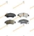 Pastillas de Freno ABAKUS | Honda Civic Jazz Jogo | Eje Delantero | Sistema de Frenos Sumitomo | OEM Similar a 45022SAAE51