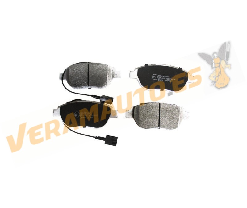 Pastillas de Freno ABAKUS | FIAT Doblo Grande Punto | Eje Delantero | Sistema de Freno Bosch | OEM 71770116