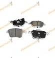 Brake Pads ABAKUS | Audi Q3 | SEAT Alhambra | Volkswagen Passat | Front Axle | OEM 5N0698151B