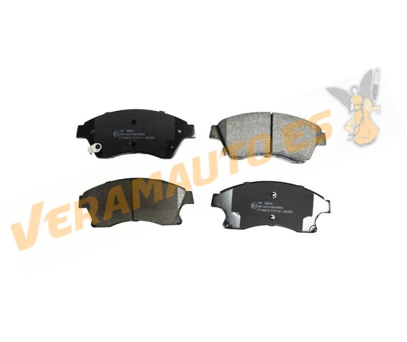 Brake Pads ABAKUS | Opel Astra J | Chevrolet Aveo Cruze | Nissan Rogue | Front Axle | OEM 13374966